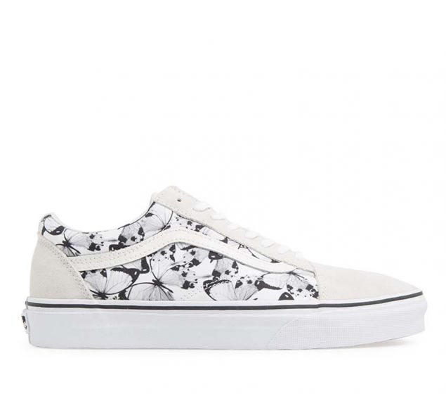 ВАНС | OLD SKOOL (BUTTERFLY) TRUE WHITE | ЧЕРЕН